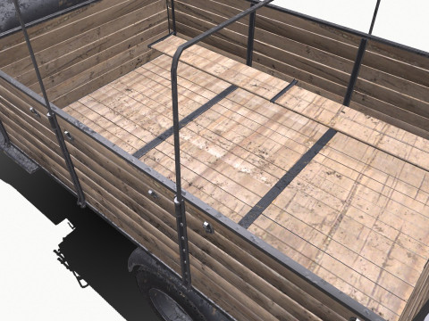 Opel Blitz WW2 German Military Truck 3D 模型