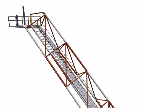 Oil Rig Platform 3Dモデル