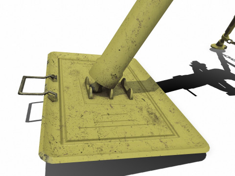 WW1 Mortar 3Dモデル
