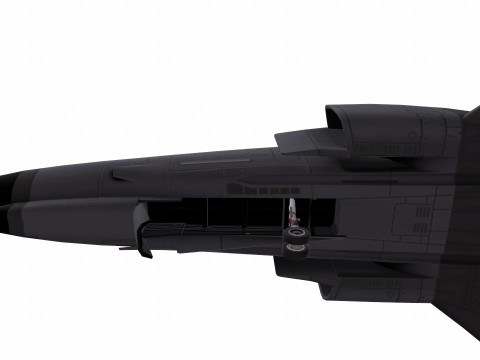 F-4 Phantom Low-poly 3Dモデル