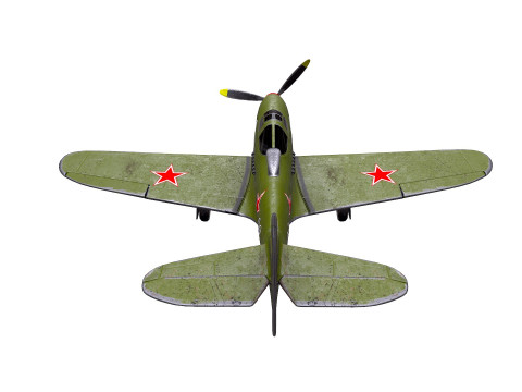 Bell P-39C Airacobra Soviet Fighter Plane 3D-Modell