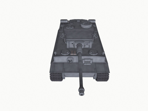 Tiger 1 German Heavy Tank 3D 모델