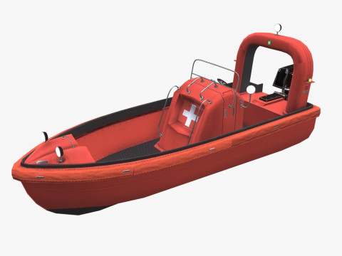 Fast Rescue Boat 3D 模型