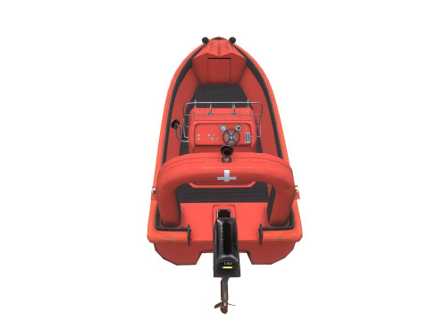 Fast Rescue Boat 3D Model