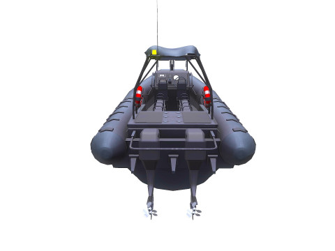 Inflatable Patrol Boat 3D 模型