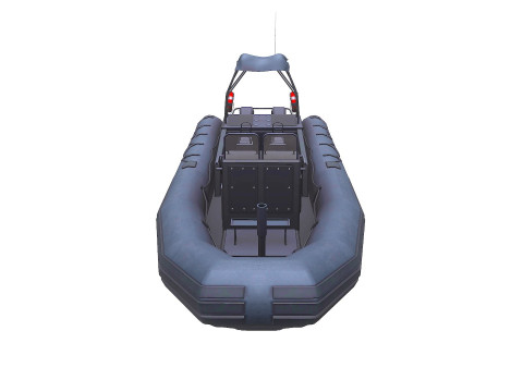 Inflatable Patrol Boat 3D 模型