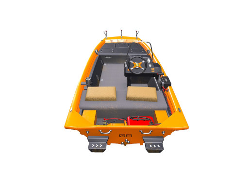 Carp Fishing Boat PBR Modelo 3D
