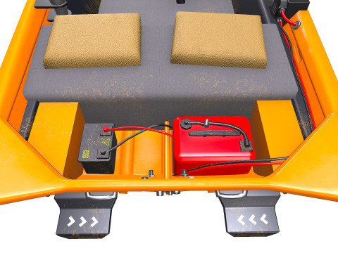 Carp Fishing Boat PBR Modelo 3D