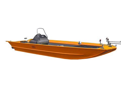 Carp Fishing Boat PBR Modelo 3D