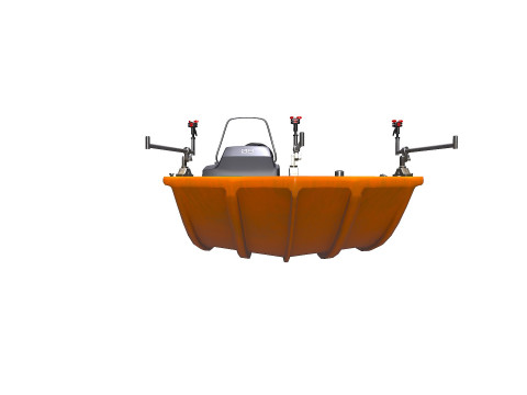 Carp Fishing Boat PBR Modelo 3D