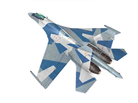 Sukhoi Su-35 Low-poly 3D 模型