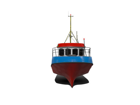 Fishing Boat PBR 3D 모델