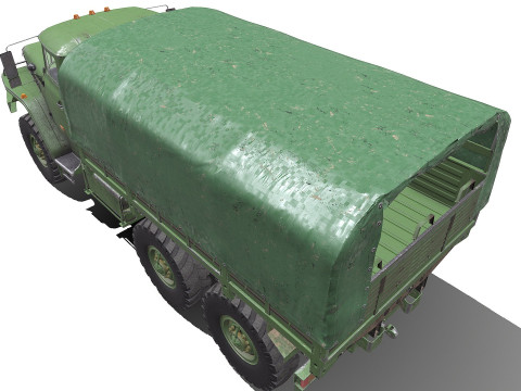 Ural 4320 PBR Modèle 3D