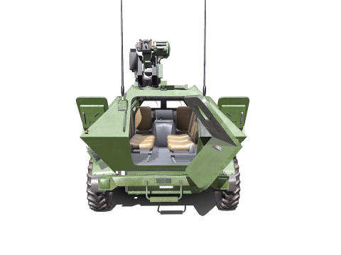 Armored Personnel Carrier APC PBR Modèle 3D