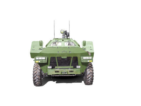 Armored Personnel Carrier APC PBR Modèle 3D