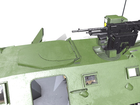 Armored Personnel Carrier APC PBR Modèle 3D