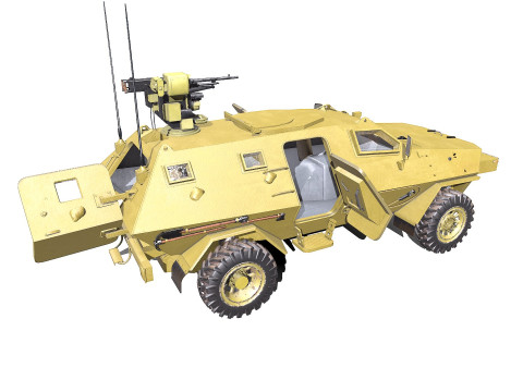 Armored Personnel Carrier APC PBR Modèle 3D
