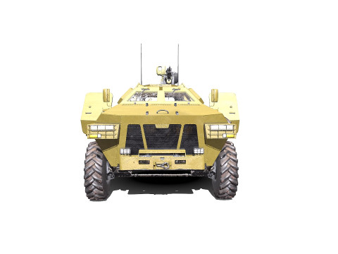 Armored Personnel Carrier APC PBR Modèle 3D
