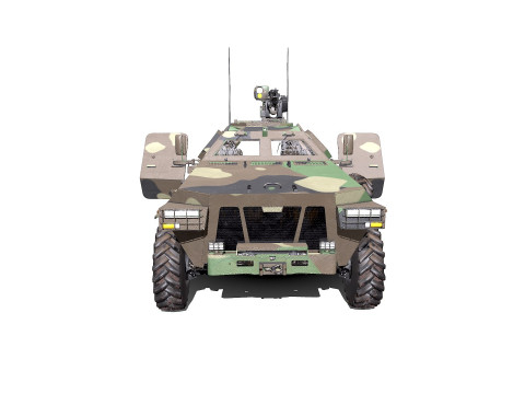 Armored Personnel Carrier APC PBR Modèle 3D