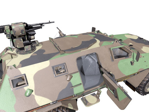 Armored Personnel Carrier APC PBR Modèle 3D
