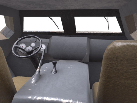 Armored Personnel Carrier APC PBR Modèle 3D
