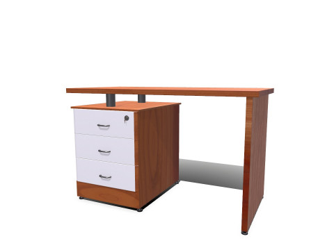 Office Table Low-poly PBR 3D 모델