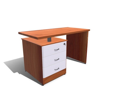 Office Table Low-poly PBR 3D 모델