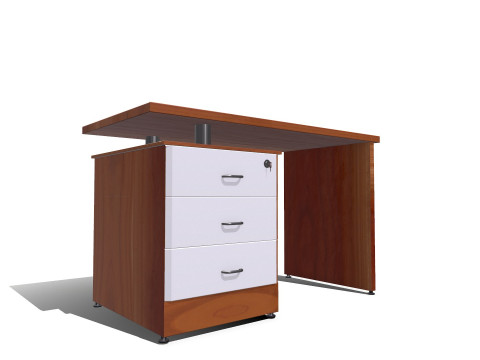 Office Table Low-poly PBR 3D 모델