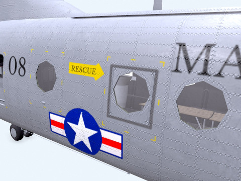 Boeing Vertol CH-46 Sea Knight 3D Model