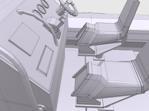 Rigid Inflatable Boat PBR Model 3D