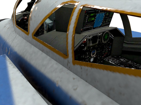 Mikoyan MiG-31 Low-poly PBR 3D 模型