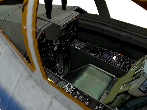 Mikoyan MiG-31 Low-poly PBR 3D 模型