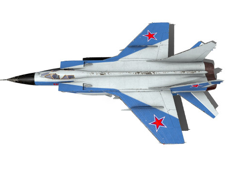 Mikoyan MiG-31 Low-poly PBR 3D 模型