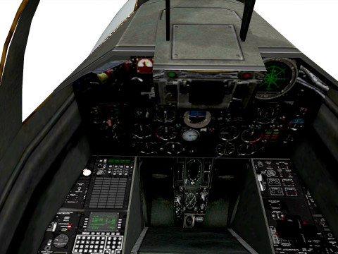Mikoyan MiG-31 Low-poly PBR 3D 模型