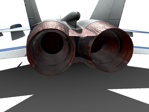 Mikoyan MiG-31 Low-poly PBR 3D 模型