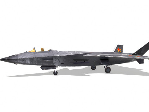 Chengdu J-20 Low-poly PBR Modello 3D
