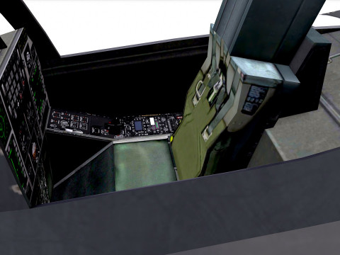 Chengdu J-20 Low-poly PBR Modello 3D