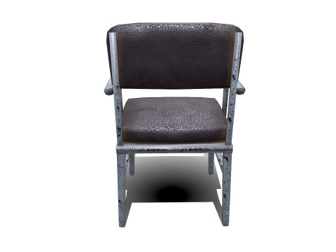 Old Chair Low-poly PBR 3D Model