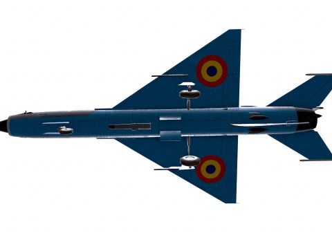 Mikoyan-Gurevich MiG-21 Lancer Modelo 3D