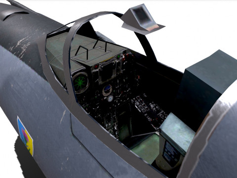 Mikoyan-Gurevich MiG-21 Lancer Modelo 3D