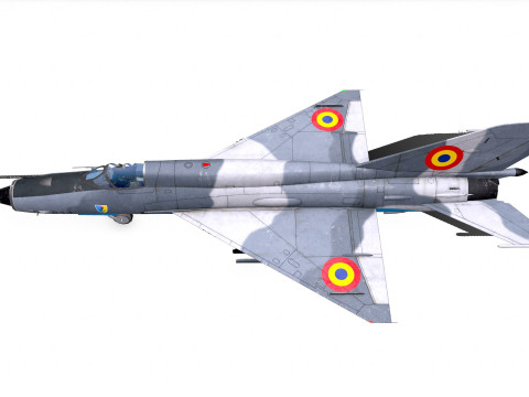 Mikoyan-Gurevich MiG-21 Lancer Modelo 3D