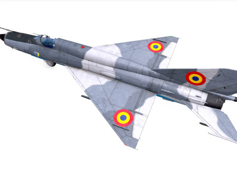 Mikoyan-Gurevich MiG-21 Lancer Modelo 3D