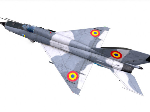 Mikoyan-Gurevich MiG-21 Lancer Modelo 3D