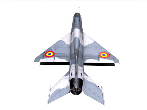 Mikoyan-Gurevich MiG-21 Lancer Modelo 3D