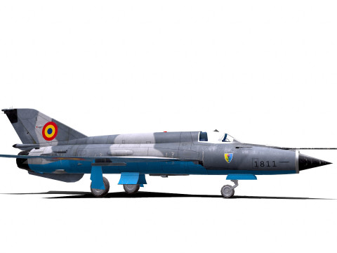 Mikoyan-Gurevich MiG-21 Lancer Modelo 3D