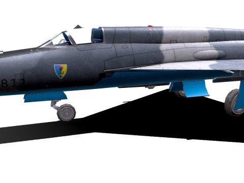 Mikoyan-Gurevich MiG-21 Lancer Modelo 3D