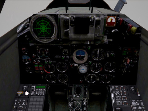 Mikoyan-Gurevich MiG-25 Low-poly PBR Modèle 3D