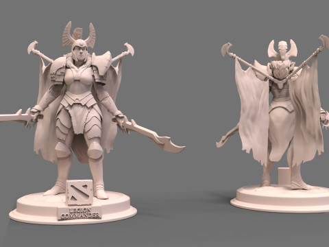 Legion commander Modelo de impresión 3D