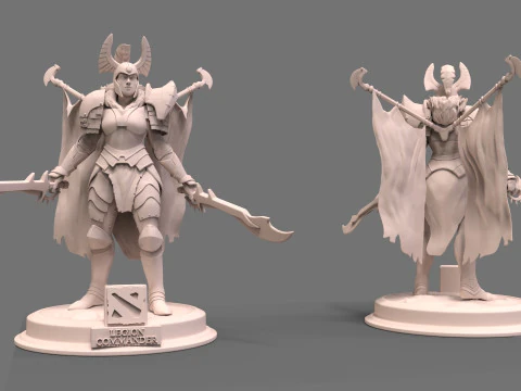 Lejyon komutanı 3D Baskı Modeli