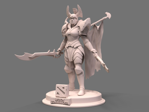 Legion commander 3D प्रिंट मॉडल
